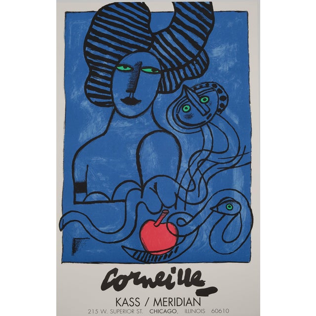 Guillaume Corneille, Le fruit défendu, Lithograph For Sale