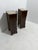 Mid-Century Modern Sicilian Hand-Carved Bedside Tables with Marble Tops, 1940, Set of 2 For Sale - Image 3 of 18