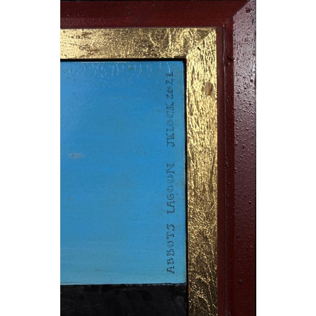 2020s Abbots Lagoon, Original Oil Painting, John Klock, 2021 For Sale - Image 5 of 8