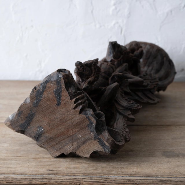 Vishnu Garuda on Naga Indonesian Carving, C.1920s For Sale - Image 11 of 12