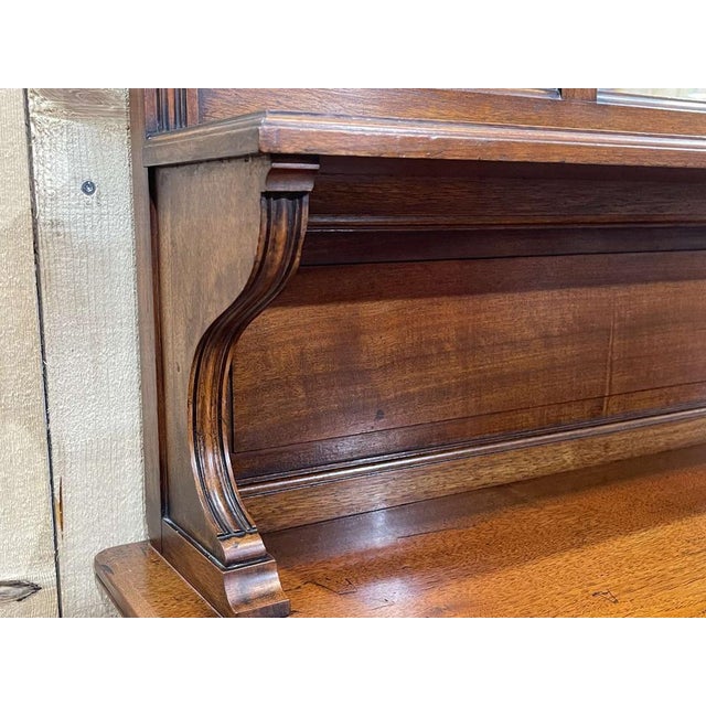 Art Nouveau English Buffet in Mahogany, 1890s For Sale - Image 12 of 16