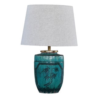 Matthew Izzo Home Hunan Storage Jar Table Lamp For Sale