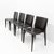 Mid-Century Modern Bull Side Chairs by Mario Bellini for Cassina, 1990s, Set of 4 For Sale - Image 3 of 14