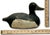 Very Nice Large Size Antique American Hand Carved & Painted Wood Duck Hunters Working Decoy With Glass Eyes For Sale - Image 17 of 18