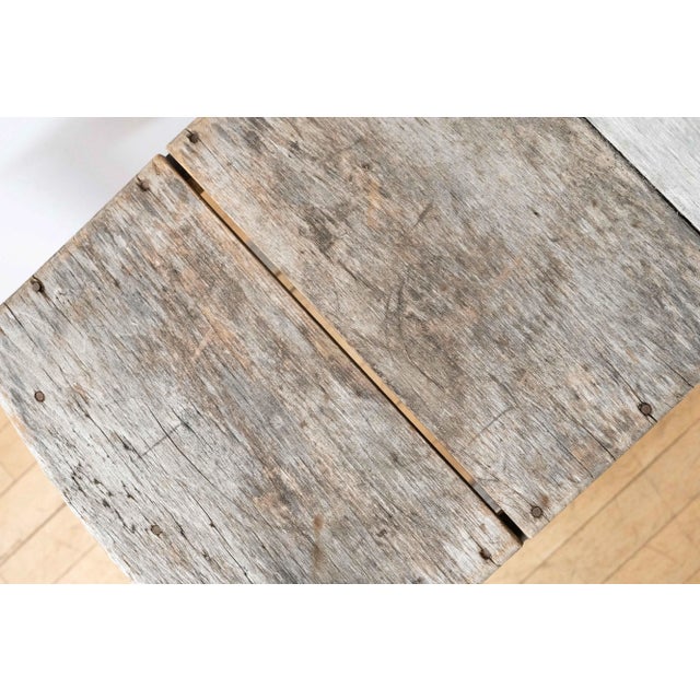 Early 20th Century Make-Do Wood Shop Chair For Sale - Image 10 of 12