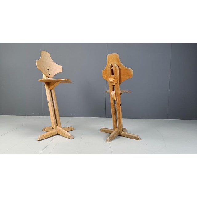 Ergonomical Plywood Chairs from Rybo, 1970s, Set of 2 For Sale - Image 12 of 13