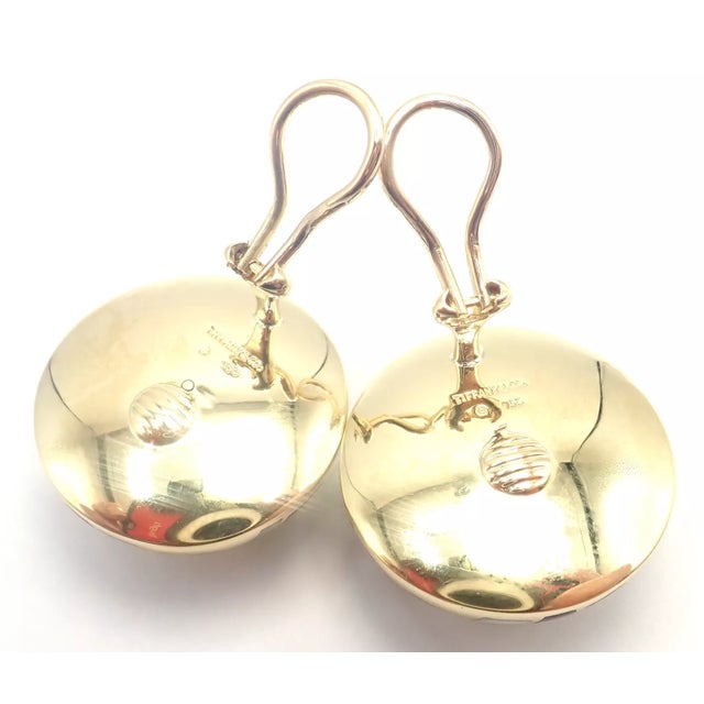 Contemporary Late 20th Century Tiffany & Co. Angela Cummings Gold, Mother of Pearl, Black Jade Checkerboard Earrings - 2 Pieces For Sale - Image 3 of 9