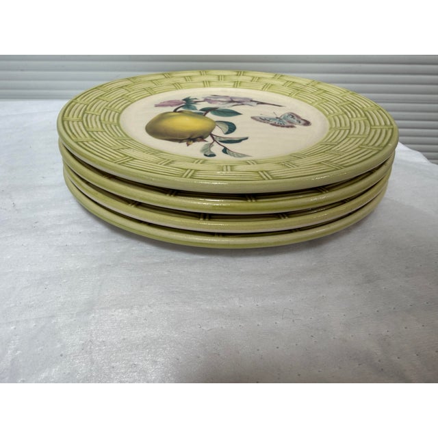 Design Plus Gallery presents a Set of Four Botanique Dessert Plates by Niderviller. This set of plates are from a famous...