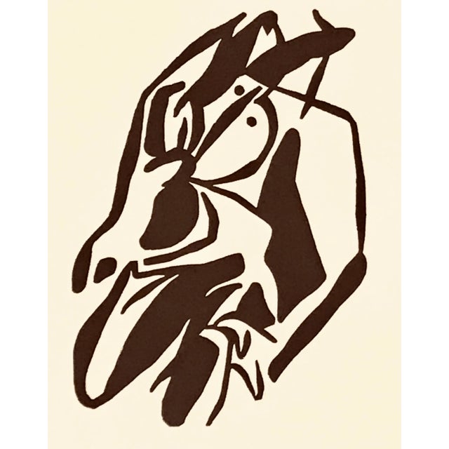 Artist: Jean Arp Country: France Title: Untitled – A17 Medium: Woodcut Marks: Not signed, not numbered Paper size: 10.20 x...