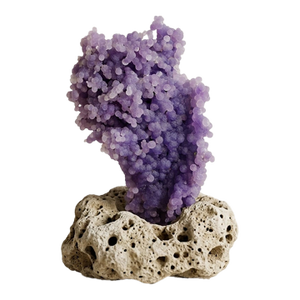 Raw Violet Grape Agate Specimen by Stillmantle