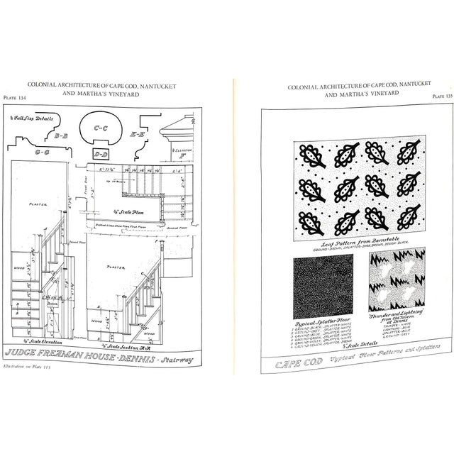 "Colonial Architecture of Cape Cod, Nantucket and Martha's Vineyard" 1932 Poor, Alfred Easton For Sale - Image 11 of 12