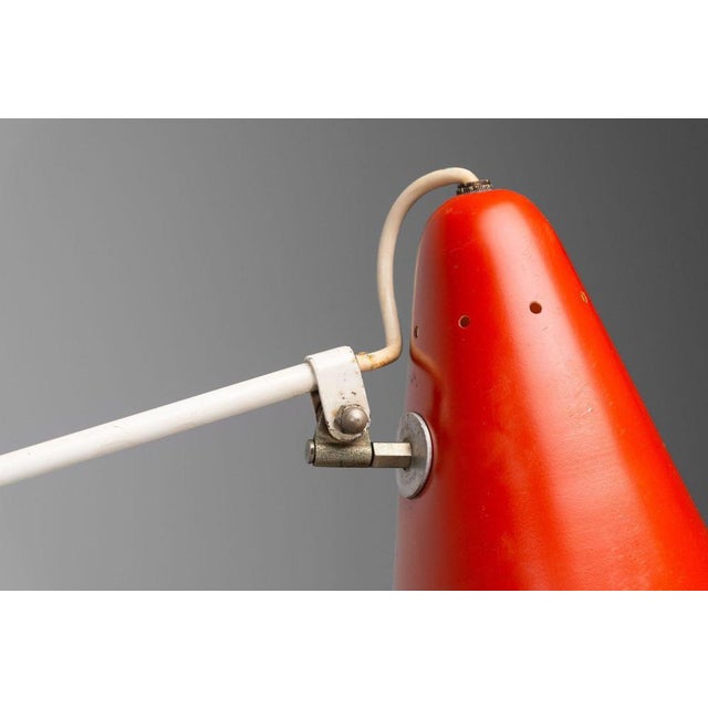 Model 6320 Floor Lamp by Wim Rietveld for Gispen, Netherlands, 1953 For Sale - Image 12 of 18