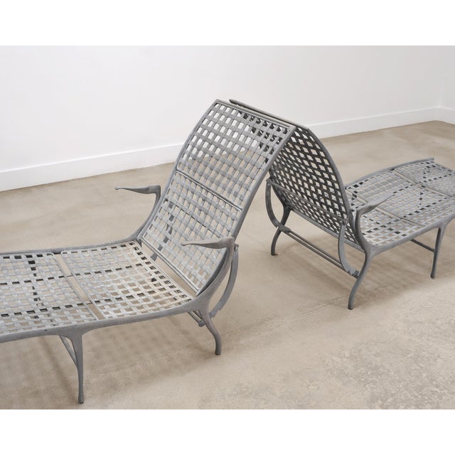 Pair of Dan Johnson Brown Jordan Sol Y Luna Chaise Lounges For Sale In Sacramento - Image 6 of 18