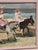 Tage Gavik, Children on Donkeys at the Beach, 1960s, Oil Painting on Canvas, Framed For Sale - Image 17 of 18