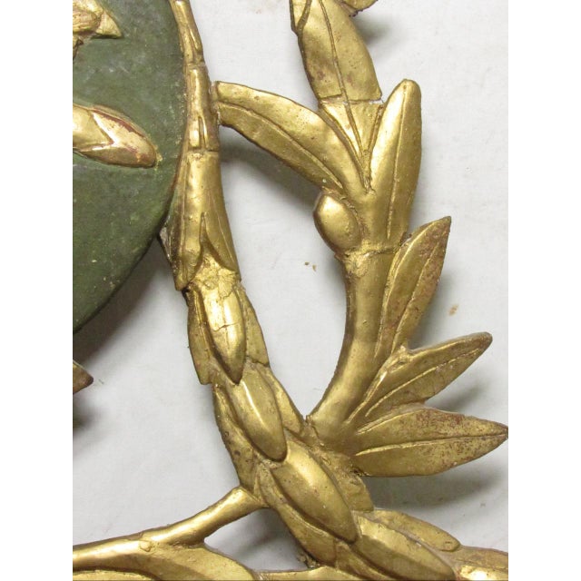 18th Century French Giltwood Marriage Mirror For Sale - Image 10 of 17