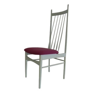 White Dining Chairs by E.M. Dettinger for Lucas Schnaidt, Set of 6, 1969 For Sale