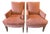 Patricia Edwards Nob Hill Rose Pink Lounge Chairs, Pair For Sale