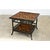 Late 19th Century English Faux Bamboo Low Table with Recent Paint & Decoupage For Sale - Image 10 of 11