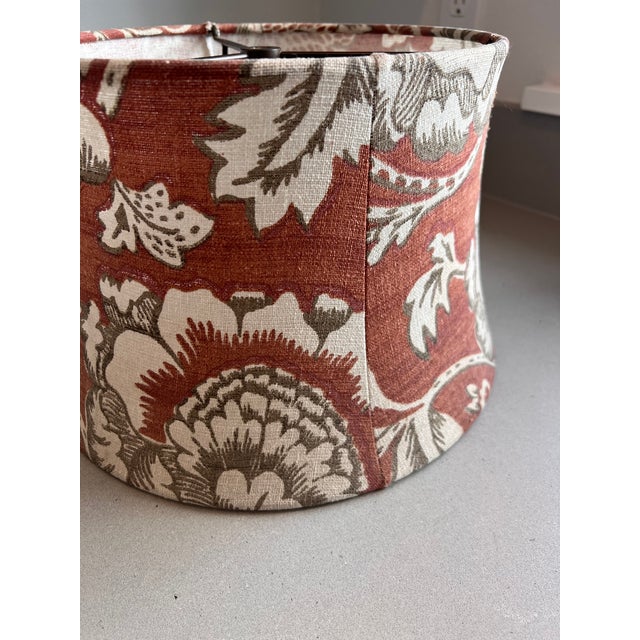 Vintage Inspired Floral Lamp Shade – Cottage / Ralph Lauren Style For Sale - Image 4 of 6