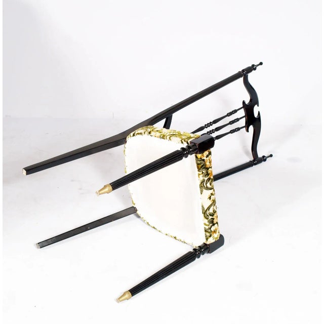 Set of Chiavari High Back Chairs by Gaetano Descalzi, 1930s For Sale - Image 4 of 5