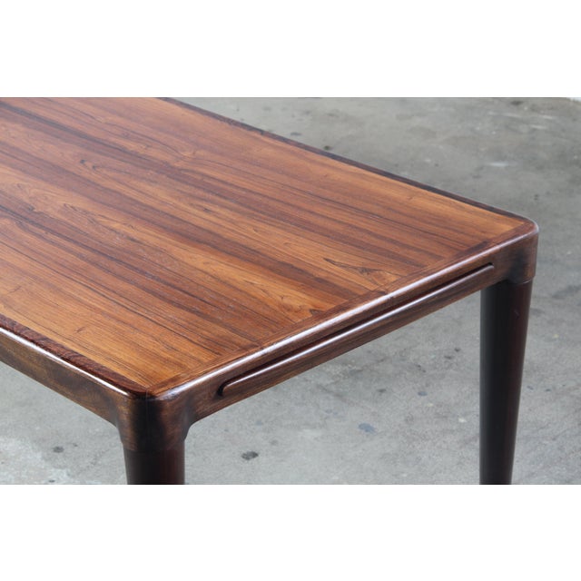 1960s Vintage Rosewood Coffee Table by B.C. Vejle, Denmark, 1960s For Sale - Image 5 of 16
