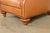 Baker Furniture Stately Homes Collection Late Victorian Tufted Leather Club Chair For Sale - Image 11 of 15