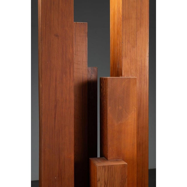 Jan Hoog, Constructivist Sculpture, Wood For Sale - Image 15 of 18