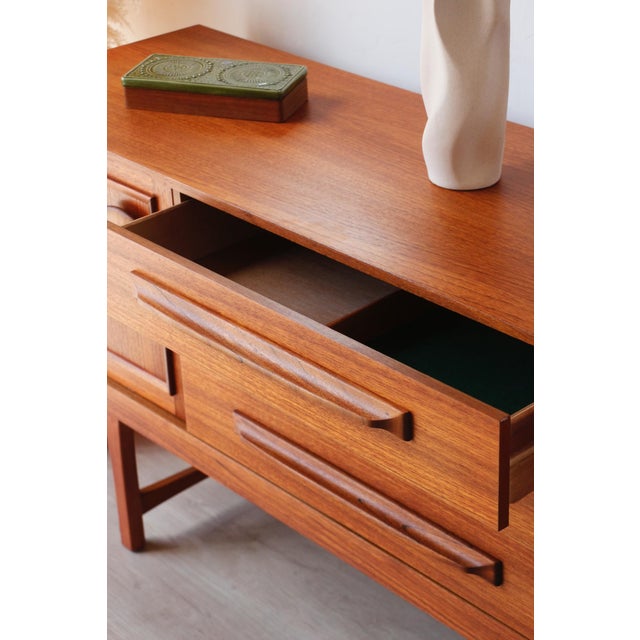 Brown Scandinavian Style Teak Stonehill Sideboard from Austinsuite, 1960s For Sale - Image 8 of 18