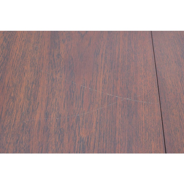 Wood Pierre Cardin for Roche Bobois 1970s Black Lacquer Dining Set of 11 For Sale - Image 7 of 12