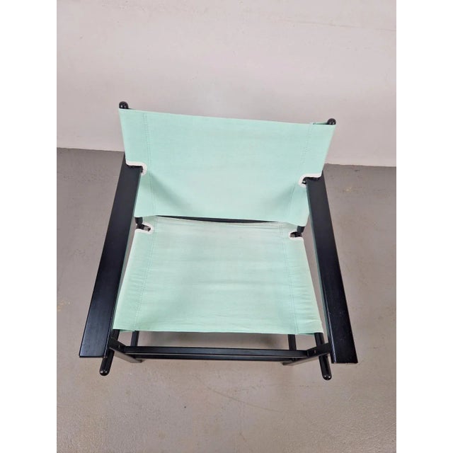 Vintage Safari Chair by Hyllinge Møbler, Denmark, 1970s For Sale - Image 3 of 9