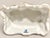 Ceramic Antique Dresden Germany Porcelain Poodle With Applied Floral Encrustation For Sale - Image 7 of 7