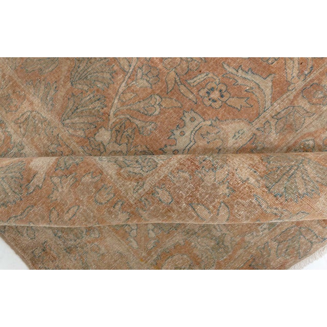 Fine 1920s Indian Brown Handmade Wool Rug For Sale In New York - Image 6 of 11