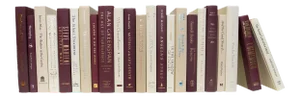 Decorative Books - Cabernet Books - Red Books By The Foot
