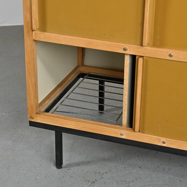 Brown Vintage French Cabinet by André Sornay, 1960s For Sale - Image 8 of 18