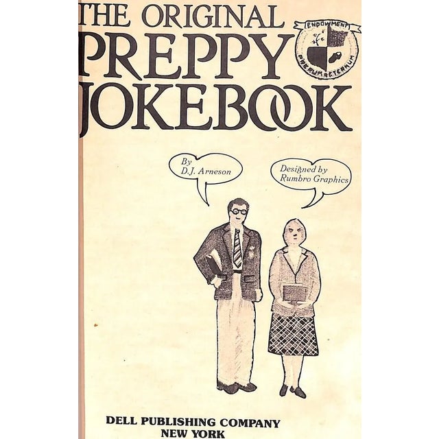 Traditional "The Original Preppy Jokebook" 1981 Arneson, d.j. For Sale - Image 3 of 13