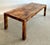 Vintage Patchwork Olive Burl Wood Extendable Dining Table For Sale - Image 9 of 13