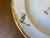 American Palm Beach Polo Boehm Bone China Hand Painted Gilt Dinner Plate For Sale - Image 3 of 9