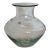 Retro, Gorgeous, Large Blenko Heavy Clear Art Glass Vase 9.25” With Original Label For Sale