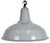 Industrial British Grey Enamel Factory Pendant Lamp from Benjamin Electric Manufacturing Company, 1960s For Sale - Image 17 of 17