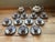 Antique Coffee Set from Henriot Quimper Faience, 1890s-1910s, Set of 24 For Sale - Image 4 of 18