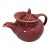 1950s Hall Windshield Pink Mauve Tea Pot For Sale