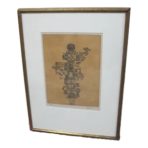 Ramon Alejandro Signed Artist Proof Cuban Surrealist Abstract Art Print
