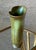 Circa 1949 Frankoma Pottery "Modelled Wheat" Vase Style 74 in Prairie Green For Sale - Image 10 of 18