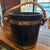 19th Century Brass-Bound Oak Uk Royal Navy Fire Bucket For Sale - Image 10 of 12