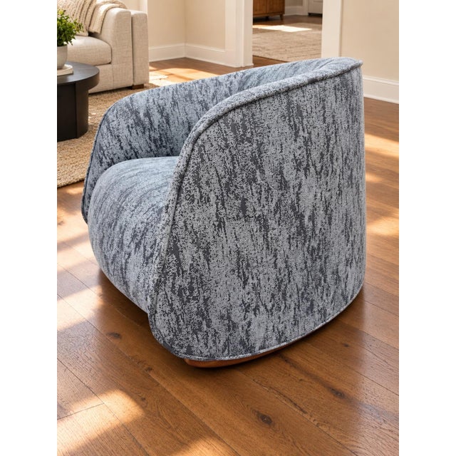 Bernhardt Abra 6180 Rocking Lounge Chairs by Claudio Bellini for Bernhardt Design For Sale - Image 4 of 7