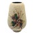 1993 Large Textured Studio Art Pottery Vase With Vibrant Abstract Botanical Glaze For Sale