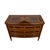 A magnificent walnut and pecan, inlaid commode with an allegory center from the Piedmont District, Italy. Beautiful silver...