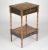 Regency Faux Bamboo Painted Side Table For Sale - Image 4 of 13