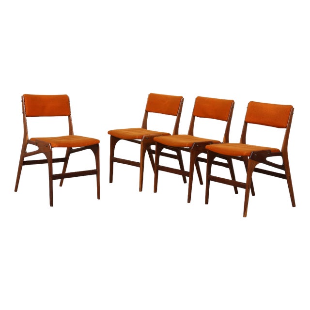 Vintage Chairs, 1960s, Set of 4 For Sale