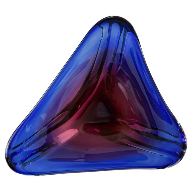 Vintage Italian Murano Glass Bowl, 1970s For Sale - Image 10 of 10